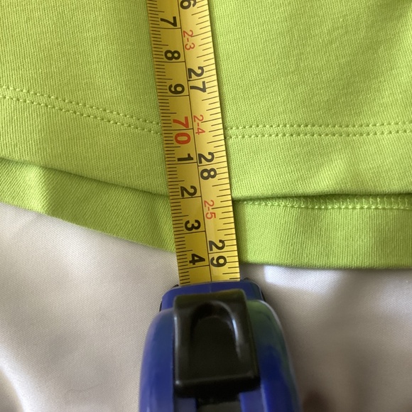 Ladies ISAAC MIZRAHI Lime Green 3/4 Sleeve Pullover Top Size Large - Picture 7 of 8